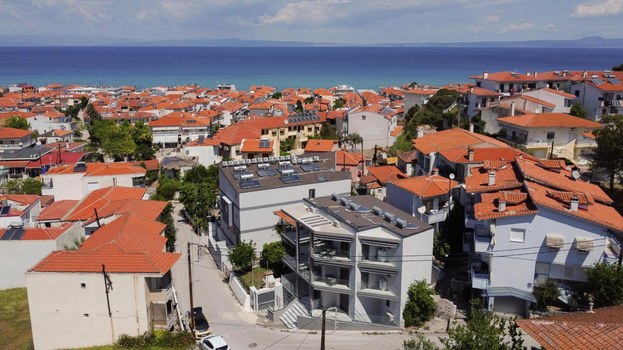 Avgerinos Apartments Polychrono Exteriér fotografie